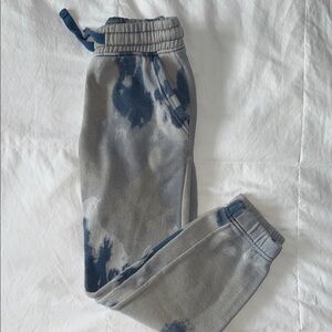 Lucky Brand Kids Tie-Dye Jogger Pants - Blue and Gray size 8